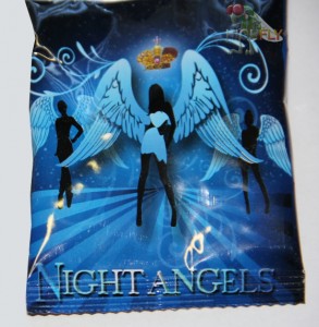 Night Angels Räuchermischung Verpackung