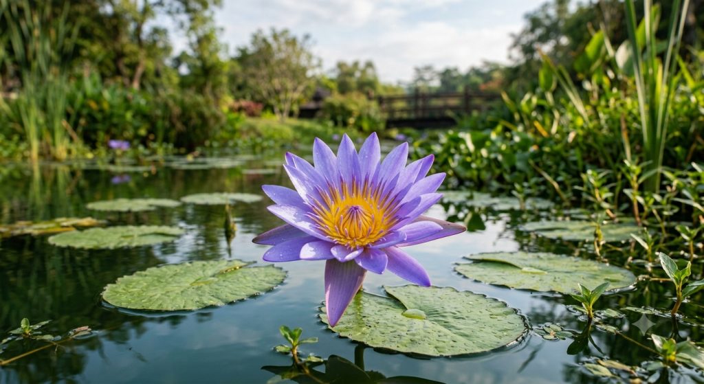 Nymphaea caerulea, Blauer Lotus